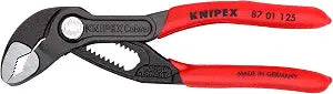 KNIPEX 87 01 125 SBA, 5 in. Cobra Water Pump Pliers, Capacity 1-1/16 in.