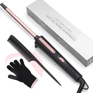 UNOBEY Thin Curling Wand, 3/8 Inch Small Curling Iron Wand