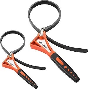 ValueMax Strap Wrench 2-piece, Adjustable Oil Filter Wrench Set