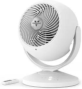 Vornado VORAΓ 8 Whole Room Air Circulator with OmniwaveΓ Multi-Axis Oscillation, Energy Efficient Fan, Easy Clean Removable Grille, 12-Hour Timer, RF Remote, Quiet Operation Fan for Bedroom and Home