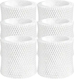 Humidifier Wicking Replacement Filter Compatible with Canopy Bedside and Nursery Humidifier, Wood Pulp & Paper Filter, 6 Pack