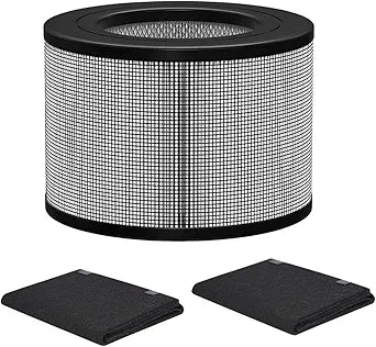 24000 Replacement Filter Set Compatible with Honeywell 50250-S & Kaz 50255 50255-HD Air Purifiers,H13 Activated Carbon Pre-Filters Air Clean Dust VOCs
