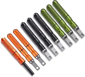 3PCS Ferro Rods - Fire Starter Sticks, Flint and Steel Survival Kit Compatible with EDC, Camping, Hiking, Bush-Craft, Emergency Kits