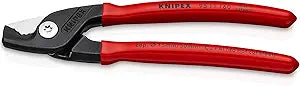 KNIPEX Tools 95 11 160 StepCut Cable Shears, 6.25-Inch