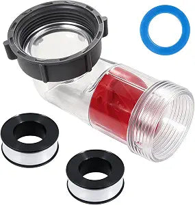 Sink Trap 1 1/2'' P-Trap, One-Way Anti-Odor Valve, Backflow Preventer