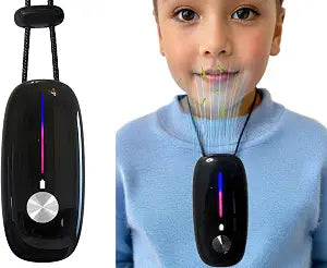Portable Air Purifier Wearable Personal Ionizer for Cleaner Air Necklace, Compact & Rechargeable, Ideal for Travel, Office, and Outdoor Use  120 million Ions