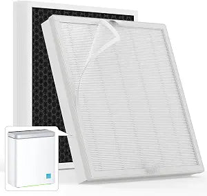 2-Pack H7124 H712C Replacement Filter Compatible with GoveeLife H7124 and Smart Air Purifiers, Part # H7124-RF and H712C-RF