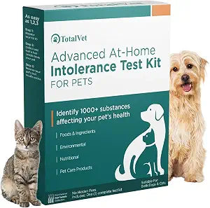Pet Sensitivity Test Kit - Tests 1000+ Food & Environmental Intolerances - At-Home Hair Sample - Results in 48 Hours - Cats & Dogs
