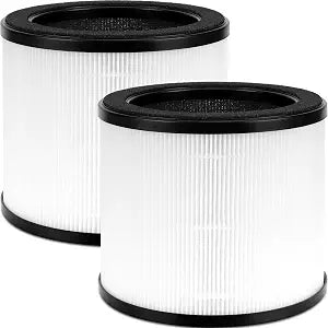 2 Pack HAPF360 Type J Filter Replacement Compatible with Bionaire Purifier
