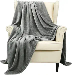 Grounding Blanket, Conductive Grounding Throw Blanket for Bed, Grounding Blanket with Silver Fiber, 60 * 80 Inch