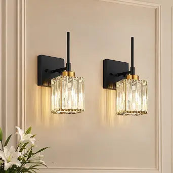 [Hardwired] Bathroom Wall Sconces Set of Two Bathroom Light Fixtures