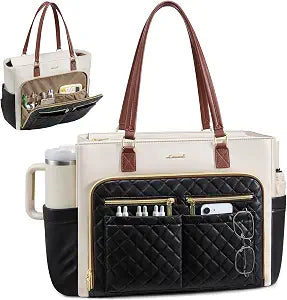 LOVEVOOK Work Tote for Women15.6-Inch Teacher Bag with Lunch Compartment