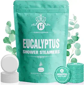 Shower Steamers Aromatherapy for Women & Men, Eucalyptus Mint Essential Oil