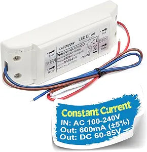 Chanzon LED Driver 600mA (Constant Current Output) 60V-85V Power Supply