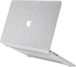 Bling Diamond Case for MacBook Compatible with 2018-2020 MacBook Pro 13 inch Case 2016-2020 A2338 A2251 A2289 A2159 A1989 A1706 A1708,MacBook Pro 13 inch White
