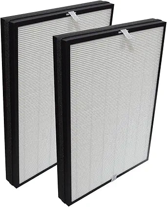 PUREBURG RF09550 Replacement Filter Compatible with AprilAire Clean 9550 Air Purifier,1-Pack H13 HEPA Activated Carbon 3-Stage Filtration Air Clean Dust VOCs Odor