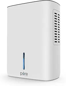 Pure Enrichment PureDry Deluxe Dehumidifier - Mid-Sized 1.5L Water Tank Eliminates 500ml/day in Excess Moisture from Closets, Bathrooms, Basements, Boats, Kitchens and Other Small to Mid-Sized Areas