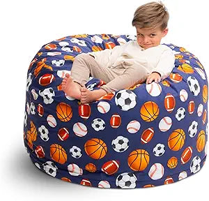 ULTIMATE SACK | 3 Ft Bean Bag Chair | Sports Suede | Foam Filled - Removable Washable Cover