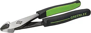 Greenlee 0251-08M Diagonal Cutting Pliers, Mini Molded Grip, 8"