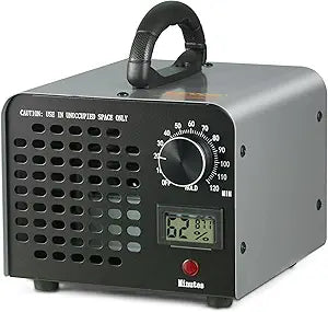 VEVOR Ozone Generator, 36000mg/h Ozone Machine, High Capacity Commercial/Industrial Ozone Generator Machine with 0-120 min Time Setting for Rooms, Cars