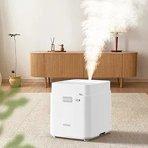 Mifasol Stainless Steel Humidifier, Warm Mist Humidifier 3.3L/0.87Gal, Steam Humidifier Large Room for Home 800 sq ft, Easy to Clean Healthy Humidifiers for Bedroom Living Room Office