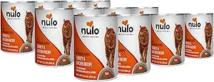 Nulo Turkey & Chicken Recipe Pate Wet Canned Cat Food, 12.5 Ounce (Pack of 12)