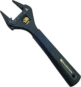 Fujiya Tools Adjustable wrench Thin Tip Type FLT-38-BG