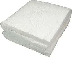 Universal Baffle Blanket, 2100F, 24'' x 20'' x 1'', for Wood Stove, High Temperature Rated, Ceramic Fiber Alternative, Soft, 2256E