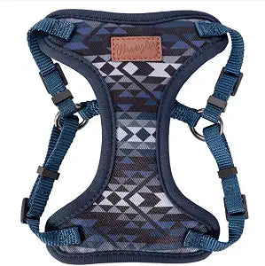 Wrangler Blue Southwest Sherpa Comfort Dog Harness Southwest L