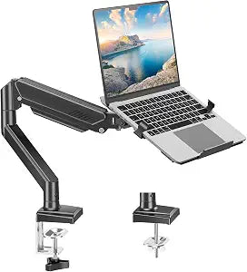 MOUNT PRO Laptop Arm Mount for Desk, Fits Max 17" Notebook and 32" Monitors