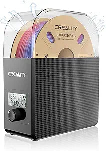 2026 New Official CREALITY Filament Dryer Box Pro 2.0 with Fans, Upgraded 360┬░ Hot-air Circulates Heating, 1KG 3D Printer Filament Dehydrator Dry During Printing for 1.75/2.85mm PLA PETG ABS TPU Nylon