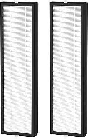 2 Packs H13 True HEPA Replacement Filter Compatible with Honeywell Air Genius/AirGenius 3 5 6 Series HFD300, HFD310, HFD314, HFD320, HD320, HFD323-TGT HFD324 HFD360B Air Purifi-ers, Upgraded Version