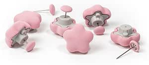 6 pcs Star Shaped Duvet pins Duvet Clips to Hold Comforter Inside Duvet Cover Snaps Double Sided Clips (Pink)