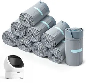 180Pcs Litter Box Liner Compatible with PETLIBRO Luma Automatic Cat Box | Thick Drawstring Liners for Waste Drawer