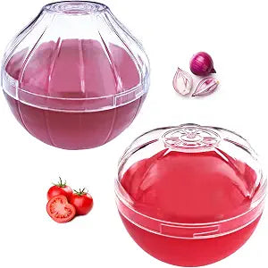 Onion Tomato Keeper for Refrigerator, Reusable, Dishwasher-safe