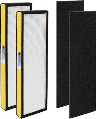 FLT4825 Replacement Filter B Replaces AC4825 AC4825DLX AC4825E replacement filter (FLT4825 Filter b replacement Pack of 2 x AC4825 Filters + 2 x Carbon Pre-Filters) by Blutoget