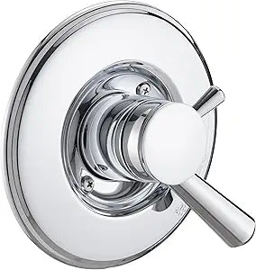 Shower Trim Kit Compatible with 17& 1700 Series, Shower Cover Plate with Handle, Chrome(Valve& Catridge Not Inclued)