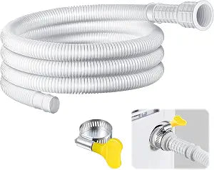 Saillong Patent Pending Dehumidifier Drain Hose, 3/4 In FHT,White