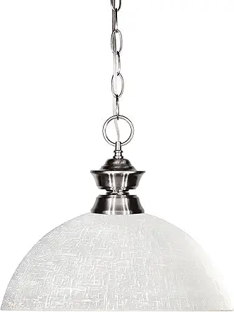 Z-Lite 100701BN-DWL14 1 Light Pendant, Brushed Nickel