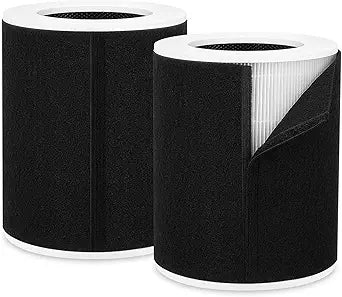 Replacement Filters Compatible with Dhyala KJ02 Air Purifiers,High-efficiency Activated carbon.∩╝2Pack∩╝