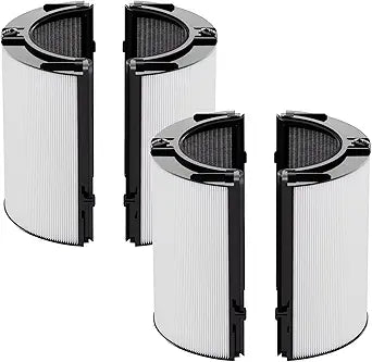 Leemone True HEPA+Carbon Filter 2-Pack Replacement for Dyson HP1 PH01 PH02 PH03 HP06 TP06 HP07 TP07 HP09 TP09 HP10 TP10 360┬░ Combi Glass Purifying Fans, 2-in-1 Replacement Filters, 2 Pack