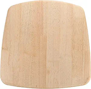 Veemoon Wooden Chair Seat Replacement, Square Solid Wood Dining Chair Accessories Heavy Duty Square Wood Stool Seat Stool Furniture Part Dining Table Seating Pad Kit (16.5 * 17.3inch)