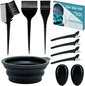 Xarchy 10Pcs Professional Hair Bleach Kit, Hair Coloring Products