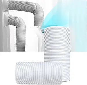 Universal Exhaust Hose for Portable Air Conditioners, Pipe Parts for Air Conditioners with Flexible Replacement, Ideal for Air Conditioners (Diameter 13 cm x 1.5 m)