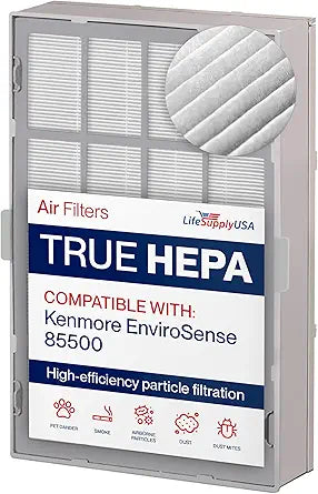 119110 HEPA Filter Replacement Compatible with Winix Ultimate Air Purifier Size 21 119110 114190 and Kenmore EnviroSense 85500 Air Purifier by LifeSupplyUSA