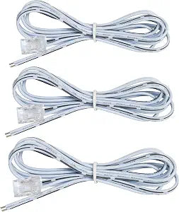 Armacost Lighting 2-Pin 48" COB Tape to Wire Connector 3 Pack 560900