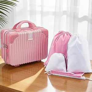 Adult Game Toy Storage Organizer Case with Insert Combination Lock 9Pcs 3Sizes Discreet Toy Storage Bags Reusable Organizer Case Lock Box Travel Bag for Women and Men Gift Travel Home