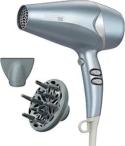 Conair InfinitiPRO Hair Dryer with Diffuser & Concentrator, 1875W, 1 lb.