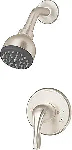 Symmons 9601-PLR-TRM-STN Origins 1-Handle Shower Faucet Trim, Satin Nickel