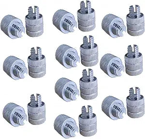 Split Bolt Joint Clamp, Electric Fence Wire Connector, 20 Pack